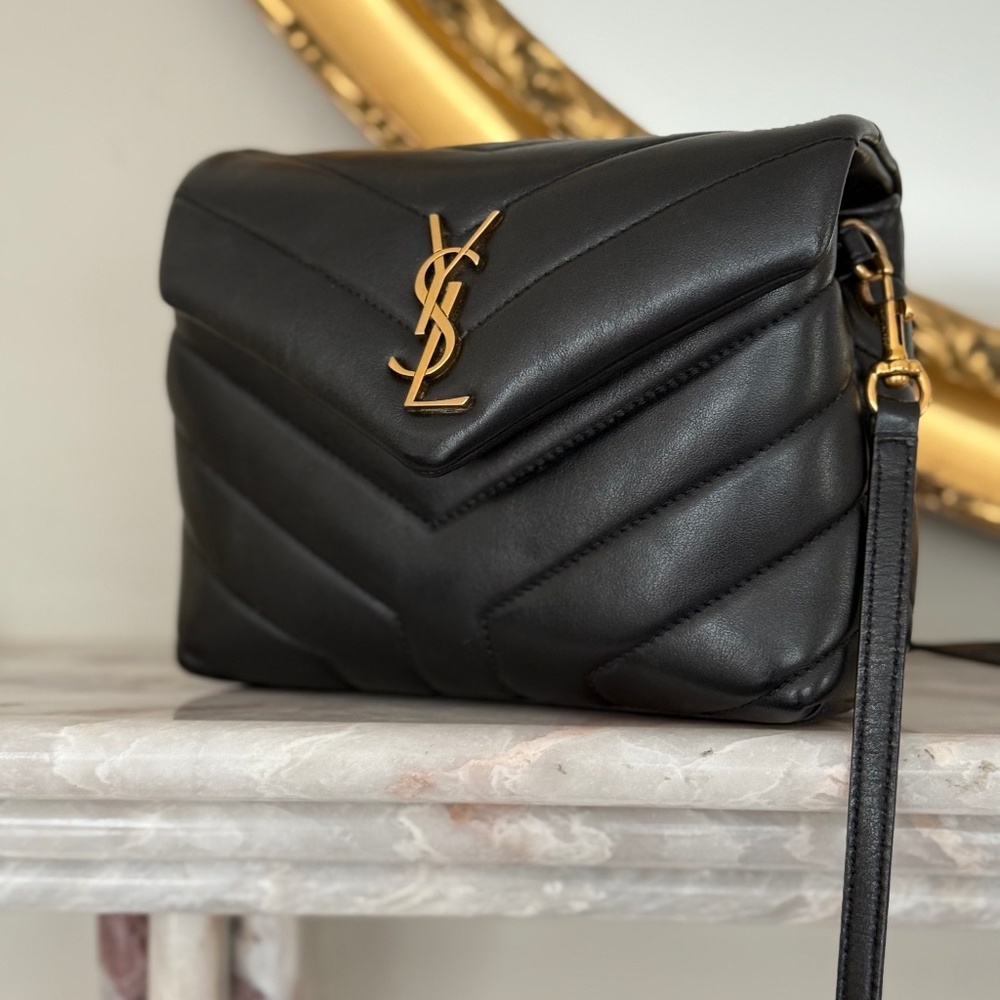 SAINT LAURENT Toy Loulou Crossbody Bag